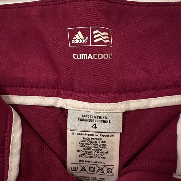 Adidas - Golf skort - raspberry - size 4 - Picture 4 of 4